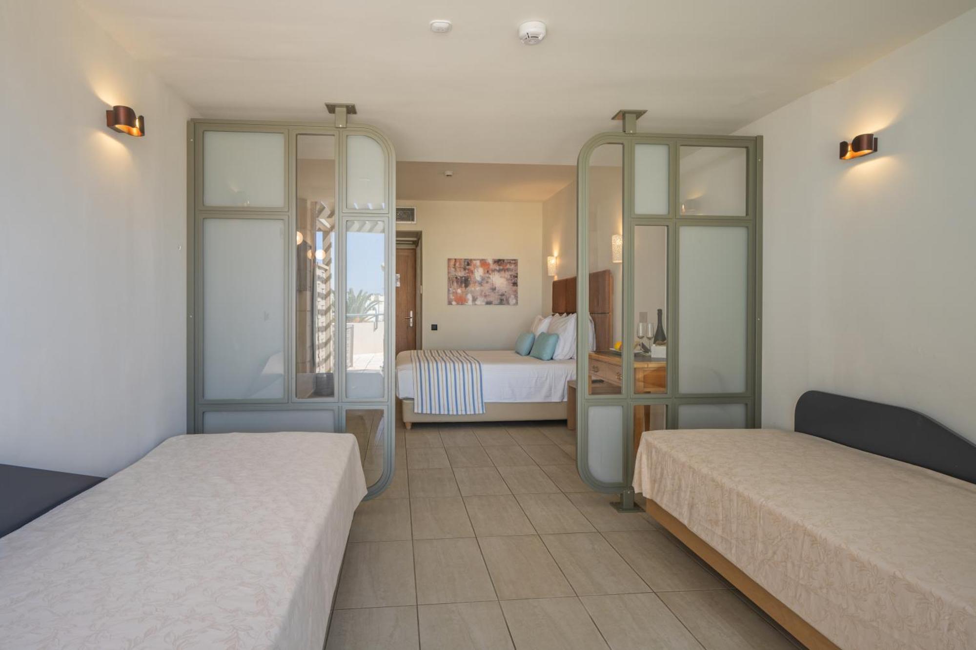 Minos Hotel Rethymno Exterior foto